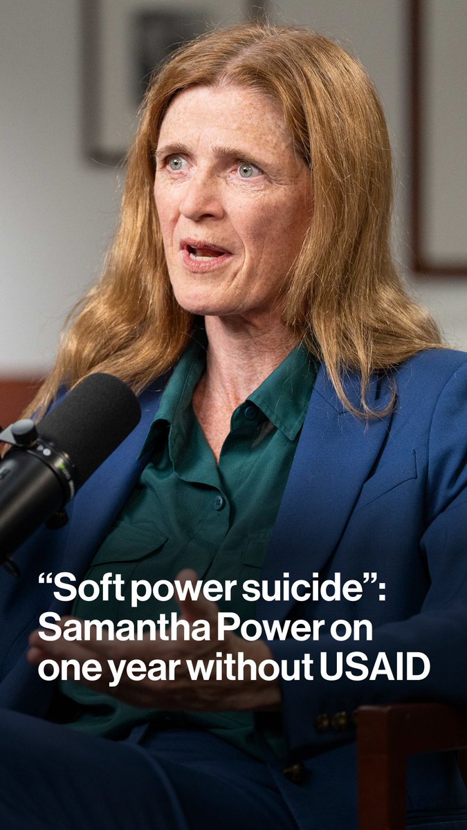 Nearly a year after the Trump administration shuttered USAID, its former leader Samantha Power sits down with David Gura on the Big Take Podcast to discuss the impact of those cuts — and what she wishes she had done differently. Listen wherever you get your podcasts