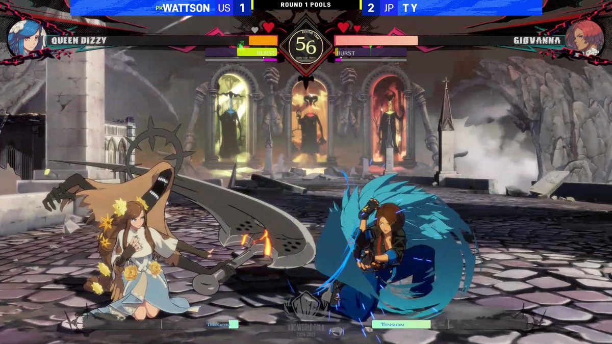 T Y threads the needle to clutch out the set. #Evo2026