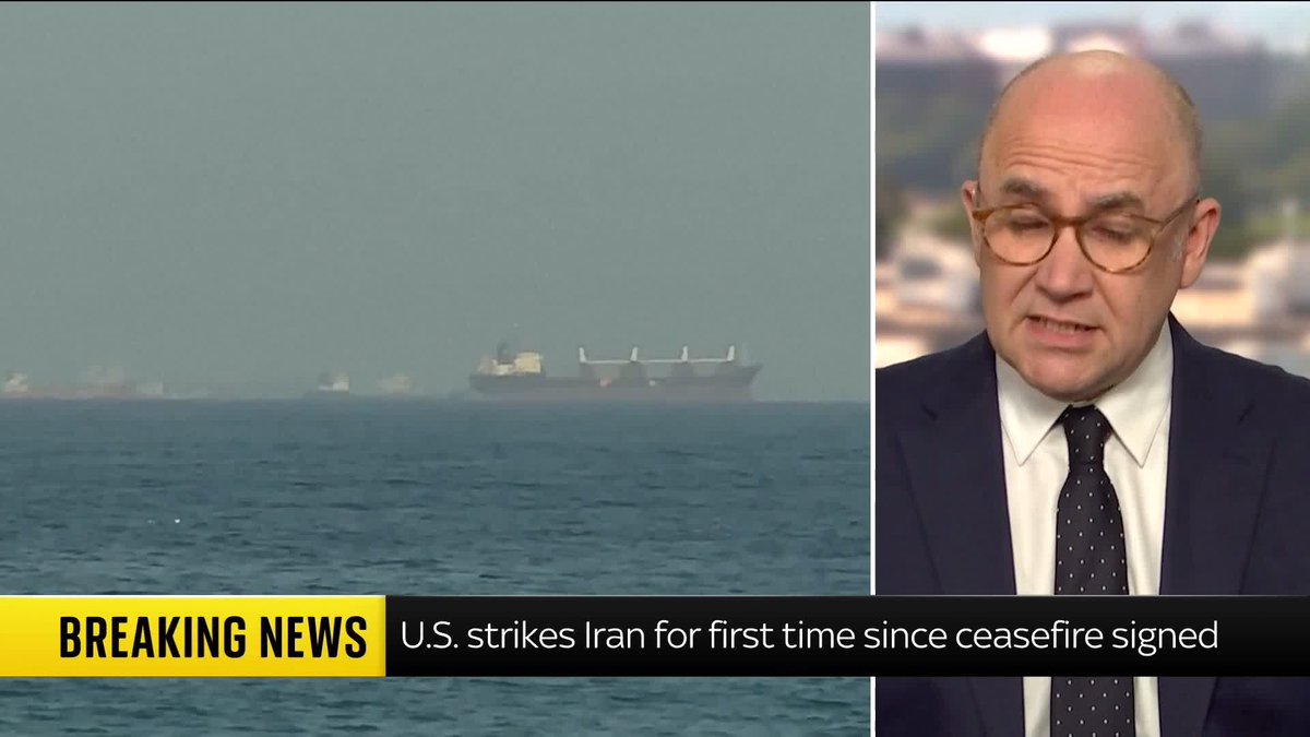 The US has conducted strikes on Iranian missile and drone storage sites, according to US Central Command. This is the first US attack since the memorandum of understanding was signed between the two nations. | David Blevins #TheWrap 📺 Sky 501/YT