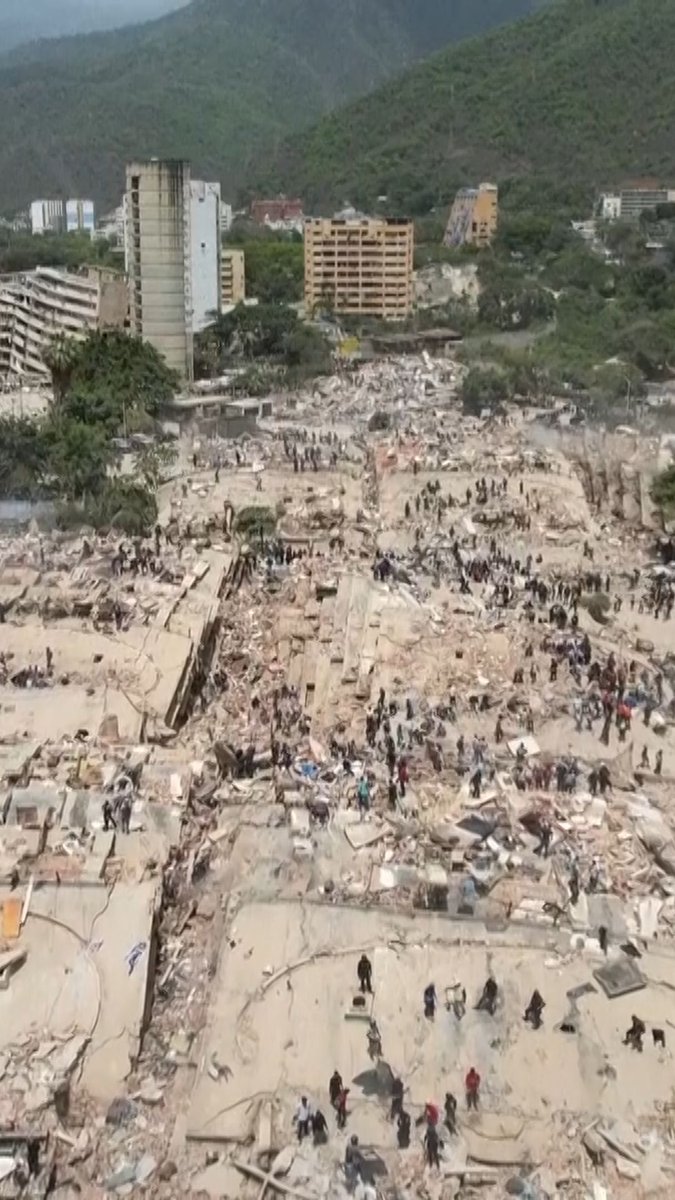 AP's Juan Arraez was in Venezuela when a devastating double earthquake ravaged the country on Wednesday. Today, he captured footage of citizens digging through the rubble of their homes, saying they have seen few state rescue teams in the areas hit hardest by the devastating 7.2 and 7.5 magnitude quakes. AP Video/Juan Arraez
