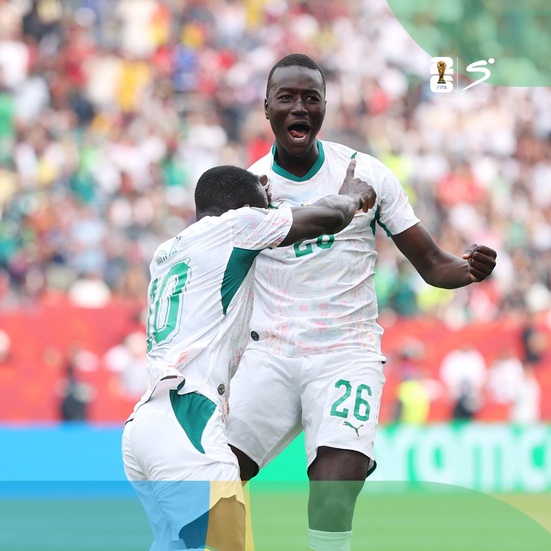 Pape Gueye only deals in bangers! Senegal become the first African team to score five goals in a FIFA World Cup match. 🇸🇳