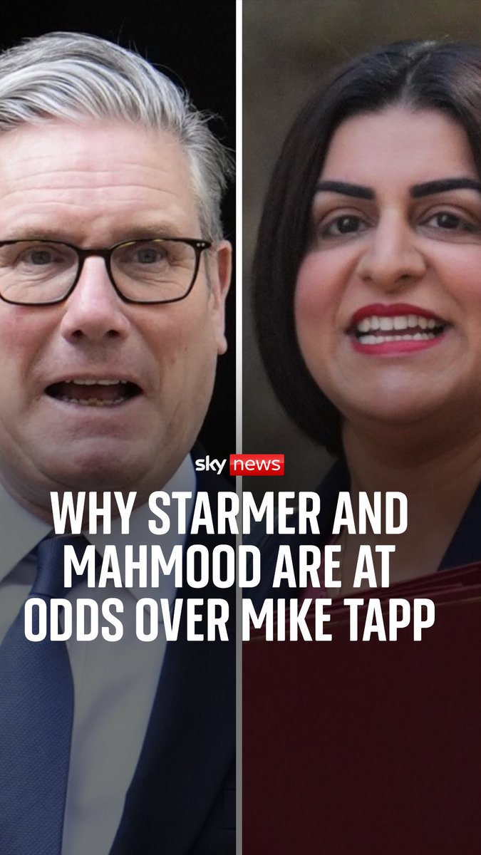 Sky's Lucy McDaid looks at the row playing out between PM Sir Keir Starmer and Home Secretary Shabana Mahmood over immigration minister Mike Tapp. Politics latest: