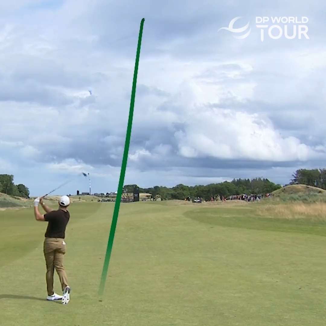 The best sounding 6 iron Ridiculous golf shot at the Scottish Open a few years ago