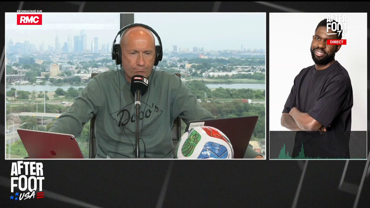 🎙️ Daniel Riolo : "J'avais du mal à croire que Deschamps veuille aller jusqu'au bout en jouant comme ça. Mais j'ai l'impression qu'il veut le faire, et les joueurs aussi.. Que c'est le message. Qu'ils veulent aller jusqu'au bout avec ce déséquilibre et cette force offensive."