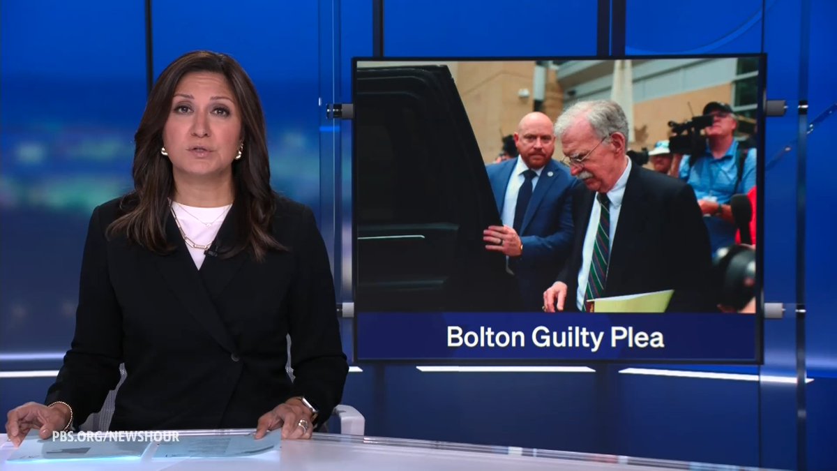 Former U.S. national security adviser John Bolton pleaded guilty on Friday to a single count of illegally retaining classified information. The former Trump administration official-turned-Trump critic appeared at a federal court in Maryland and said he was “sorry” for his actions. Bolton faced 18 counts related to his handling of classified information, including accusations that he shared notes with family members while writing a memoir. Outside the courthouse, prosecutors said Bolton “put our national security at grave risk.” As part of the deal, Bolton will pay more than $2 million in fines and could face up to five years in prison. His sentencing is set for Oct. 28.