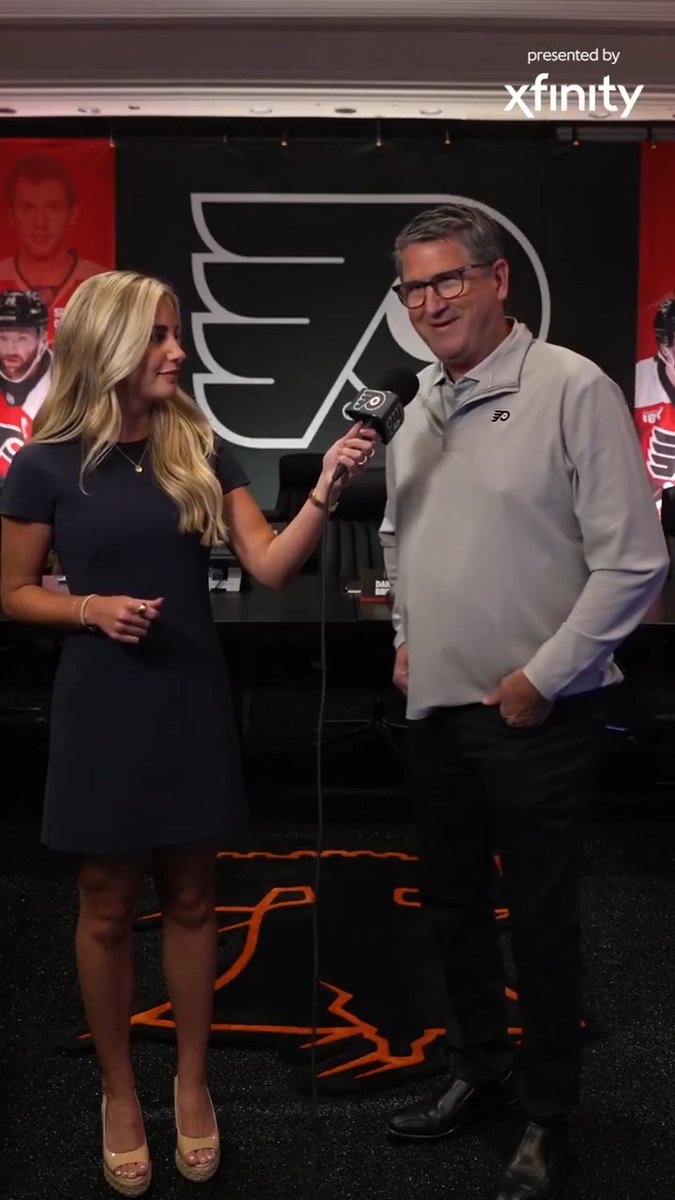 “We’ll continue to try to build this thing.” 🧱 Flyers President of Hockey Ops Keith Jones checks in from our HQ in AC. Xfinity | Kendall Skalicky