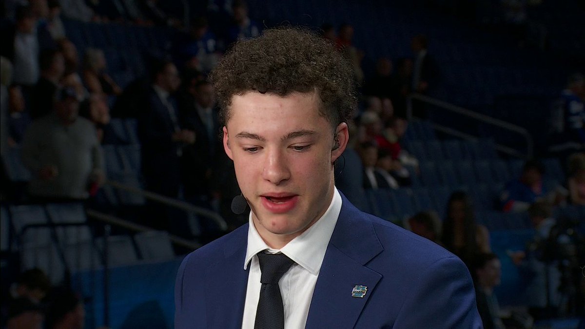 "I think I'm just a bit more fancier than he was." Projected top five pick Caleb Malhotra believes he has some skills his dad, Manny, doesn't 😂