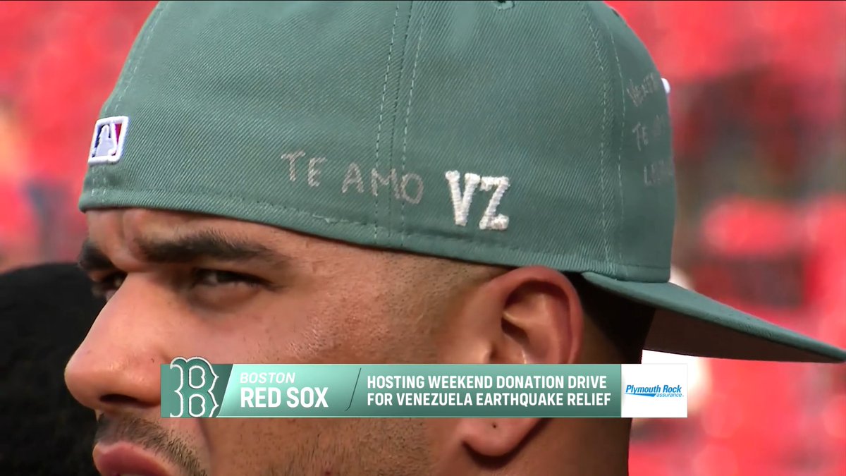 .David Ortiz: "Venezuela needs us right now... Boston Strong always comes through, let's help our friends over there in Venezuela." 🇻🇪 ❤️ Show your support: