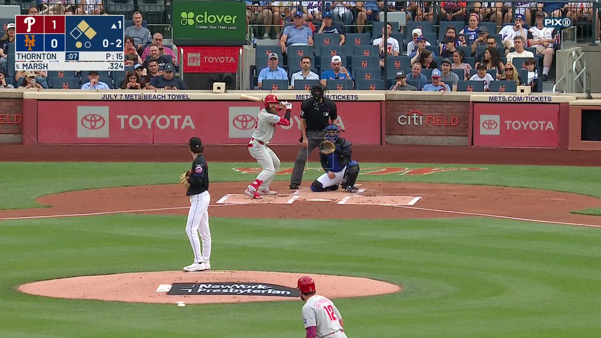 Jared Young makes a run-saving diving stop