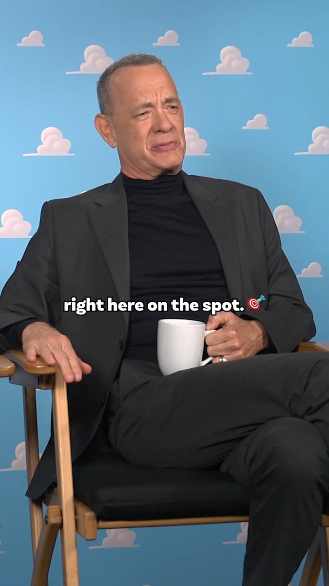 "Put the phone down and help me brand these cattle!" Tom Hanks delivers his humorous take on modernizing Woody's pull-string lines. Wrangle your 🎟️ 🍿 🥤and see TOY STORY 5 now, partner: