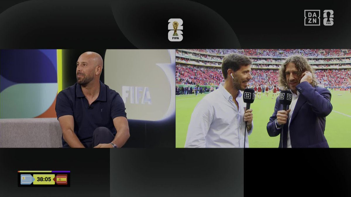 ❤️ Pepe Reina y Carles Puyol ''Muchísimas gracias por haber formado parte de mi vida. Te quiero mucho, amigo'' De 𝒍𝒆𝒚𝒆𝒏𝒅𝒂 a 𝒍𝒆𝒚𝒆𝒏𝒅𝒂 🤝 #DAZNMundial #FIFAWorldCup