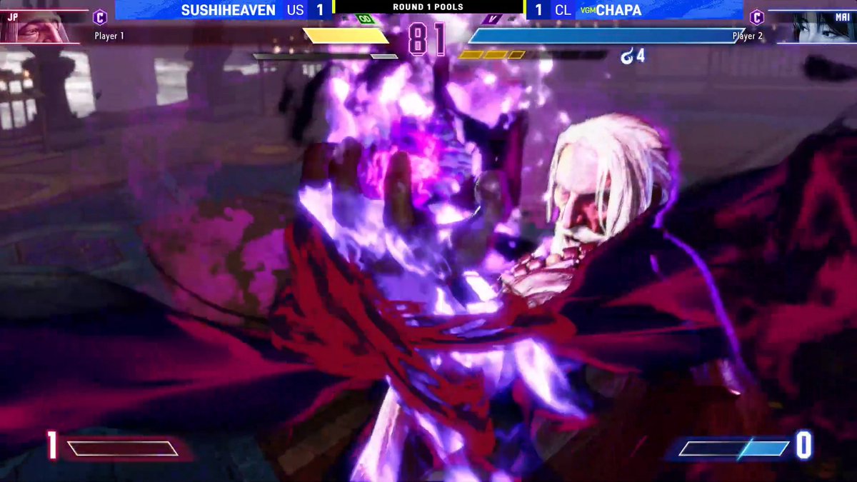 ChapA with a well-deserved pop-off after a close set. #Evo2026