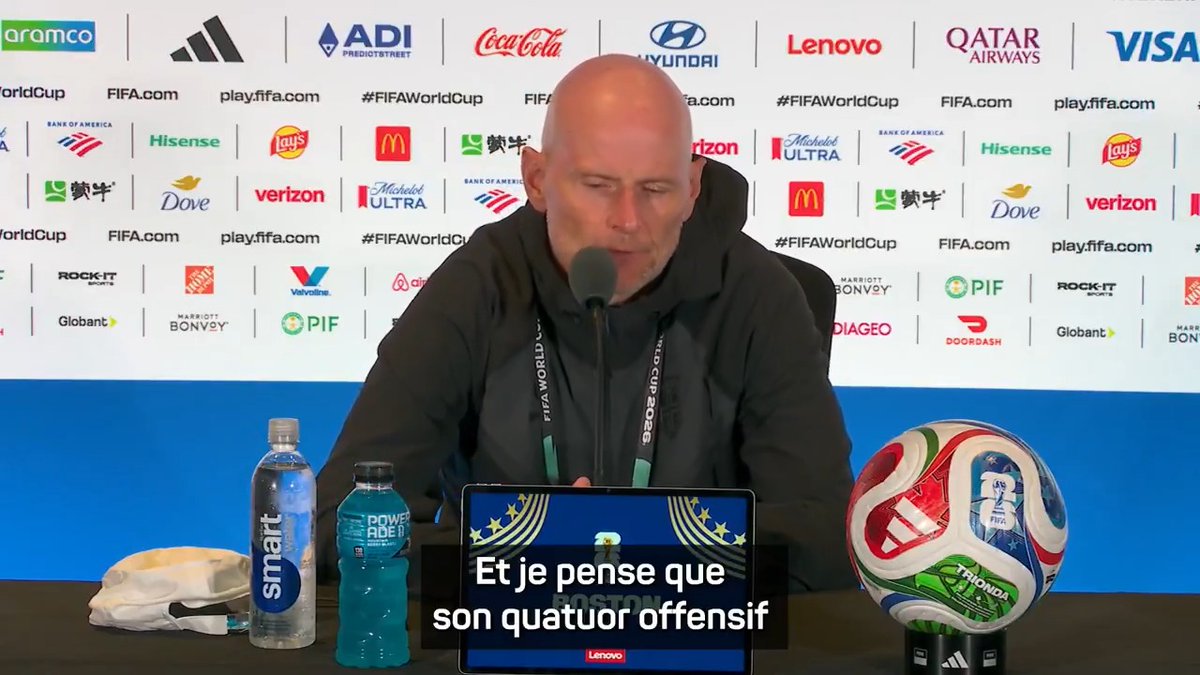 🇳🇴 Solbakken : “Le quatuor offensif de la France est de loin le meilleur de la compétition” #beINFWC2026 #NORFRA