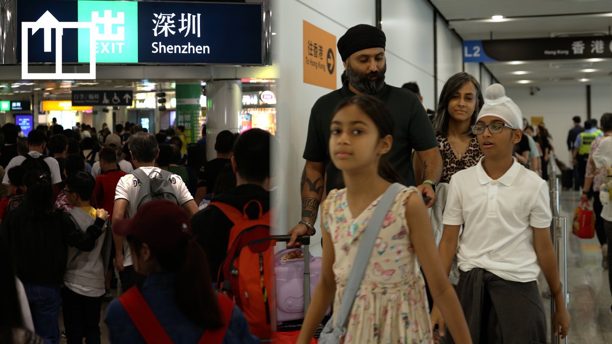 Weekend trips across the border to mainland China are becoming a new norm for Hong Kong’s non‑Chinese residents.