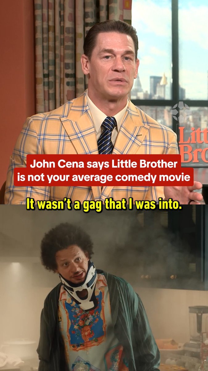 John Cena on why he was drawn to starring in Little Brother with Eric Andre: