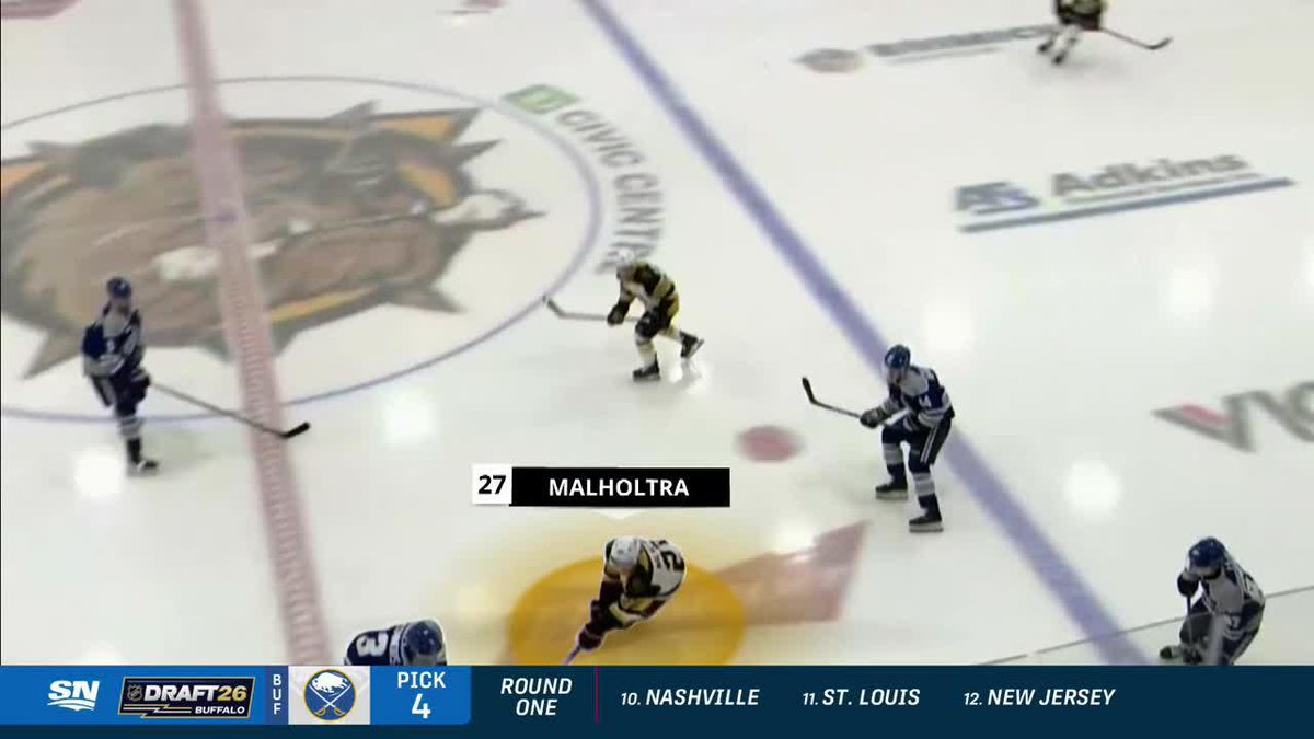 There's a good chance you've heard of Caleb Malhotra's uncle, Steve. 😏 #NHLDraft | Uber Eats