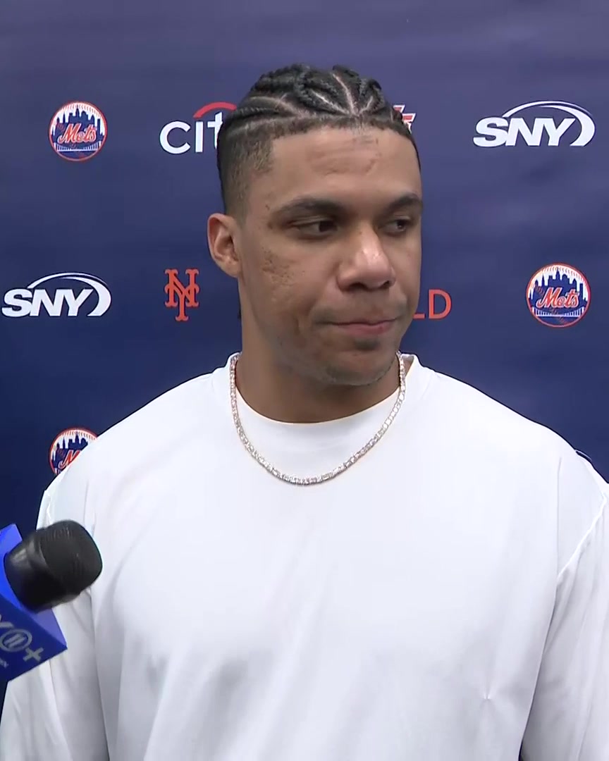 "It sucks... I was really close with him, I talked to him a lot." Juan Soto says it's "really tough" to see Carlos Mendoza lose his job: