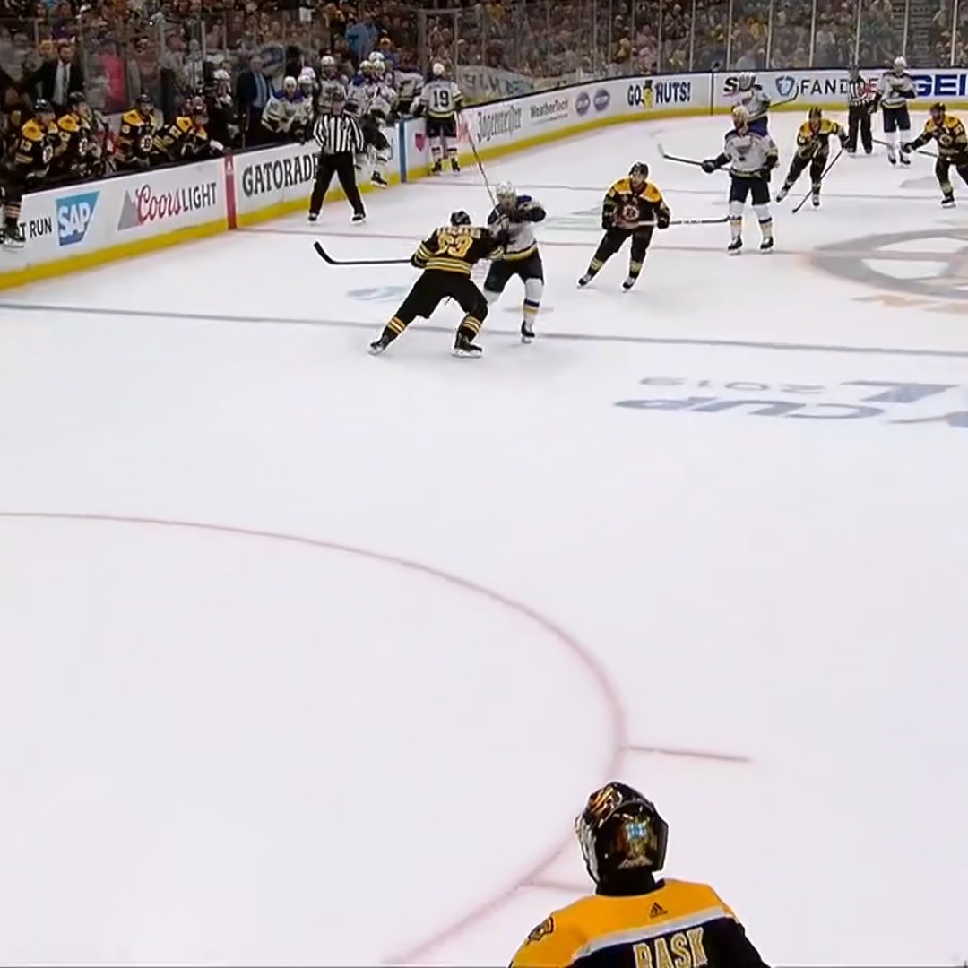 That decision by Marchand to go for a shift change with 9 ticks left