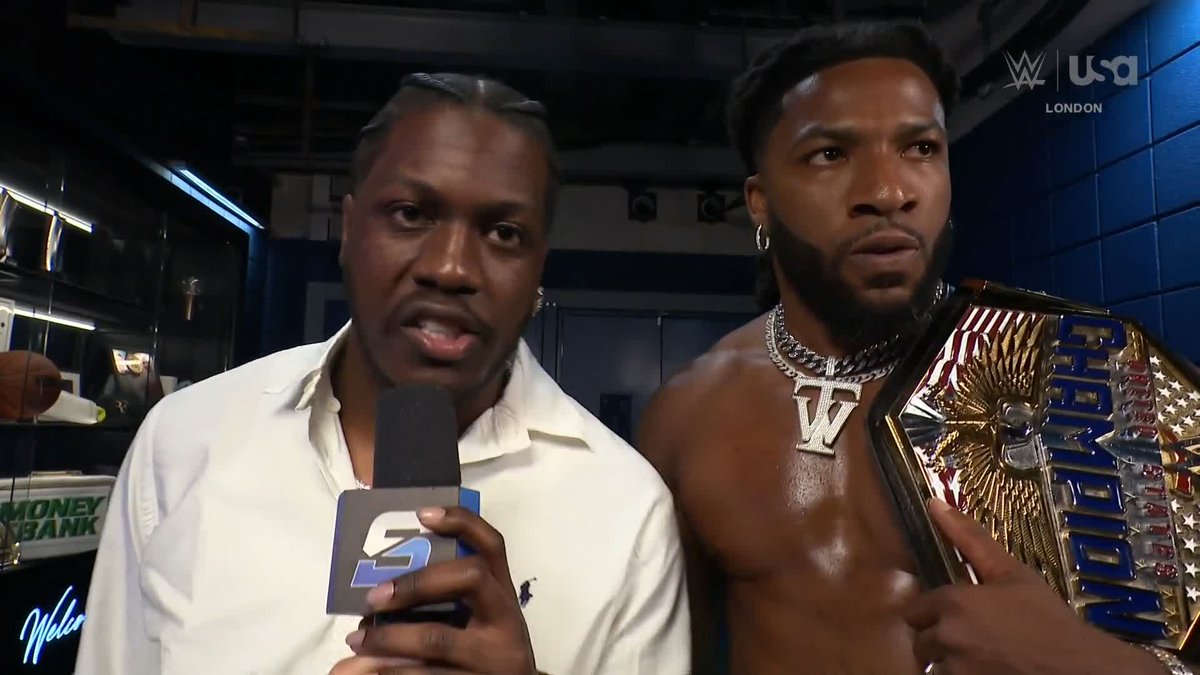 .Ricky Saints isn't ready for Trick Williams TOMORROW at #WWENOC! 😤