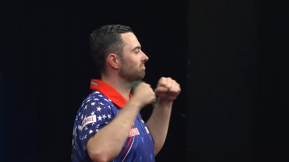 HUMPHRIES COMPLETES THE COMEBACK! Incredible! 🤯 Reigning champion Luke Humphries battles back from 6-3 down to deny Gian van Veen in a last-leg thriller, surviving two match darts along the way! 📺 #USDarts2026