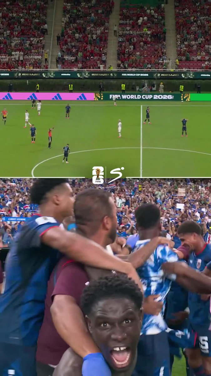 History is written 🇨🇻🔥 Cabo Verde qualify for the Round of 32 on their #FIFAWorldCup debut 💪⚽ #SSFootball | #DStvFIFAWorldCup2026