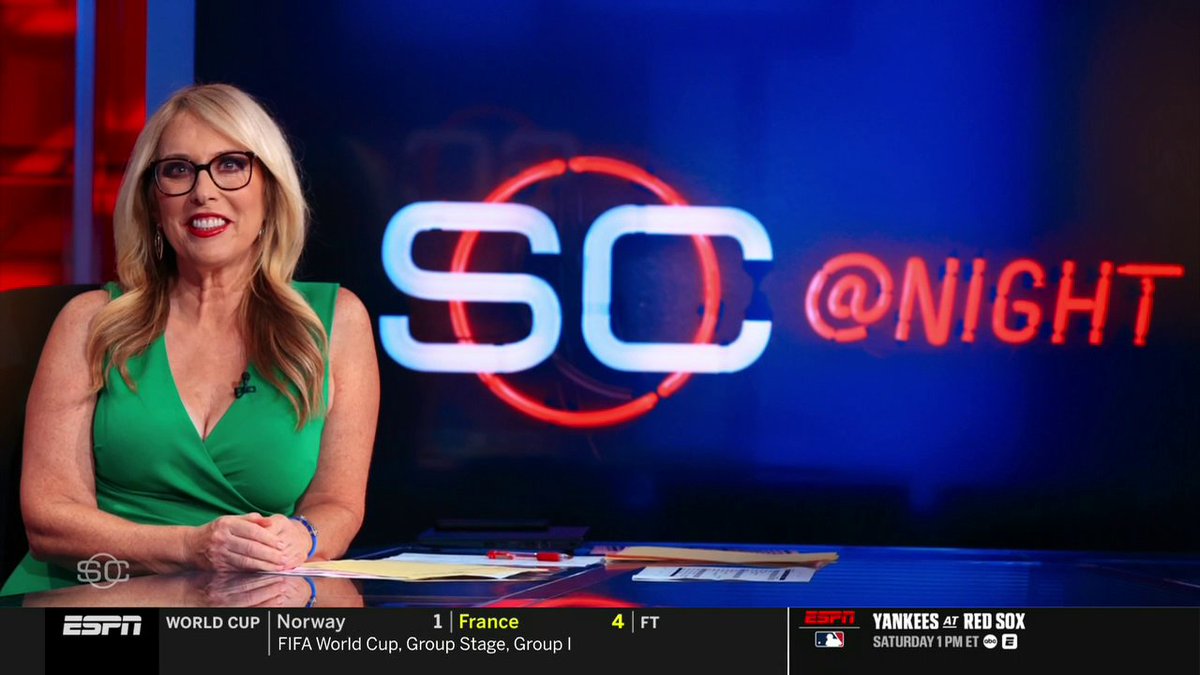 The SportsCenter 🐐 Thank you for 34 years, Linda Cohn ❤️