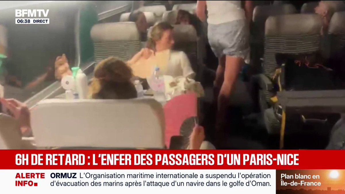 💬 "Un cauchemar" L'enfer des passagers d'un train Paris-Nice arrivé avec 6 heures de retard