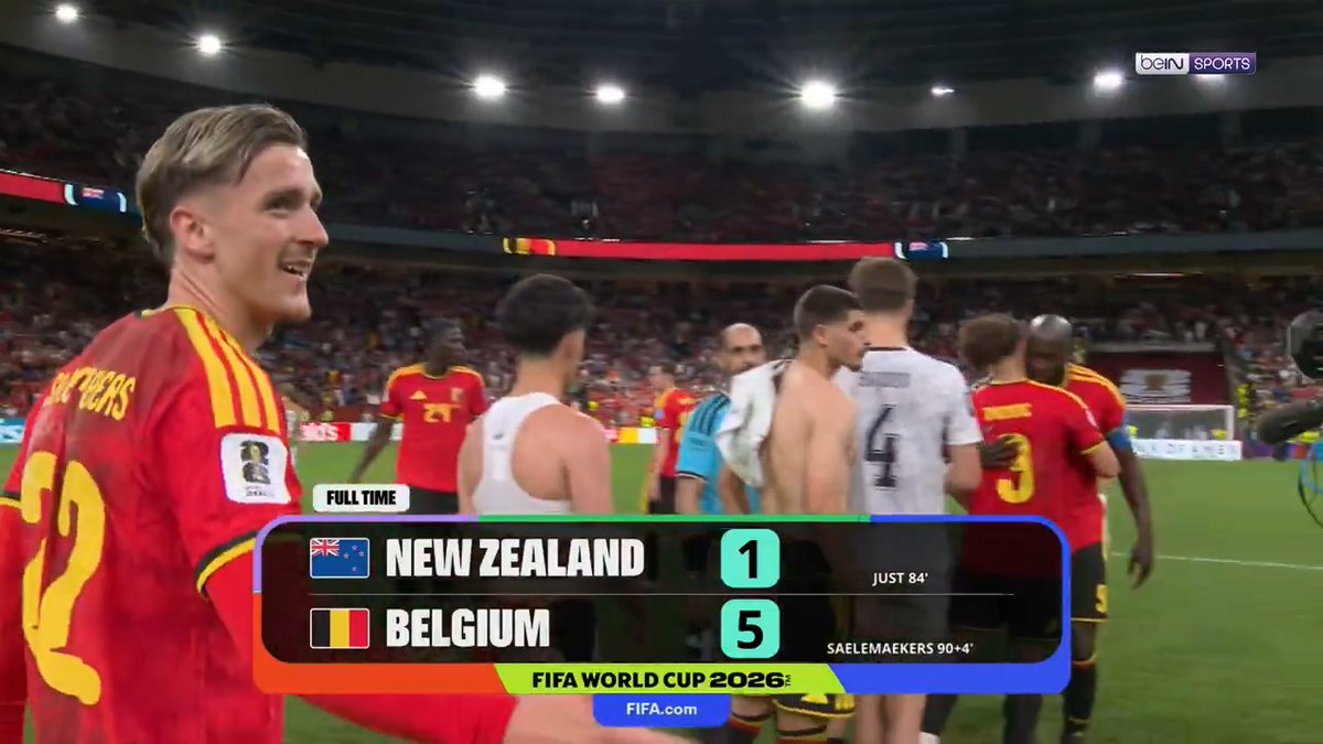 🇳🇿 New Zealand 1-5 Belgium 🇧🇪 Highlights ⤵️ #FIFAWorldCup | #beINWC26