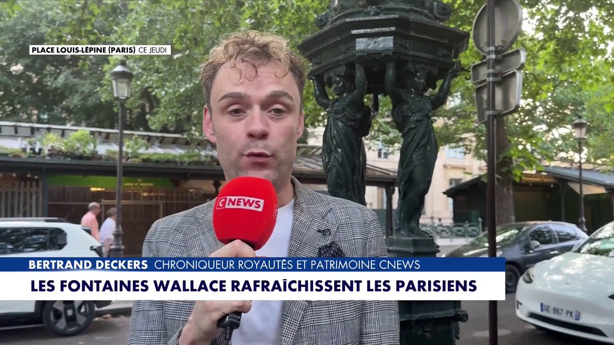 La chronique de Bertrand Deckers : «Les fontaines Wallace rafraîchissent les Parisiens»