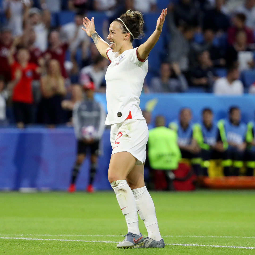 Another Lucy Bronze rocket sealed the win #OnThisDay in 2019, putting the #Lionesses through to the FIFA Women's World Cup semi-finals! 🚀