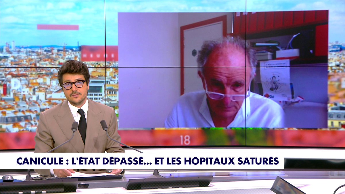 Canicule : «On ne respecte pas les personnes âgées dans ce pays», a fustigé Jean-Paul Hamon, médecin généraliste et président de la Fédération des Médecins de France, dans #HDProsWE Toute l'info est à retrouver sur