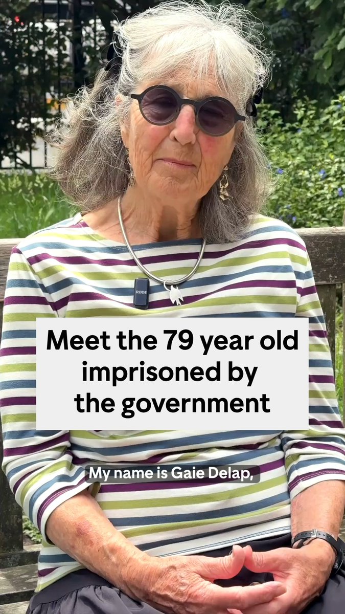 "I was completely cut off, and I felt really abandoned". Gaie was recalled to jail just because the prison service couldn't find an electronic tag that fit her. She was discriminated against because of her age and gender, so we're helping her sue the Ministry of Justice ⬇️