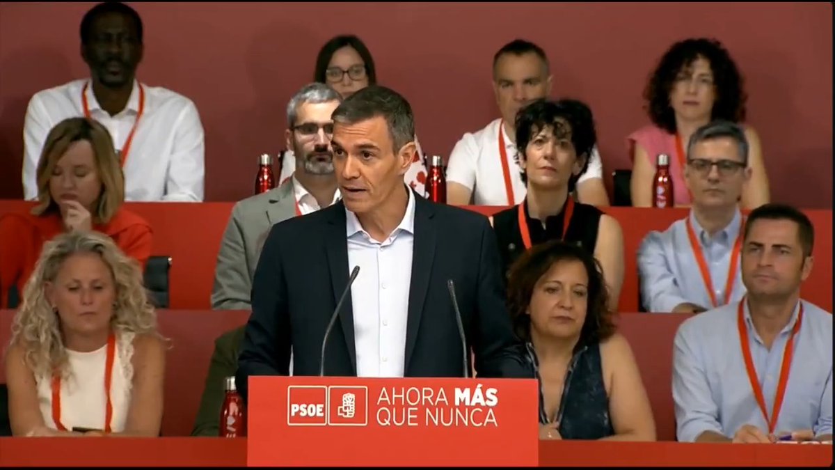 #EnDirecto | Sánchez, en el Comité Federal del PSOE: "España va a ser en 2027 un país mejor que en 2023, y un país mejor que el que nos legaron en 2018. Y lo va a ser más aún en 2031 con cuatro años más de gobierno progresista"