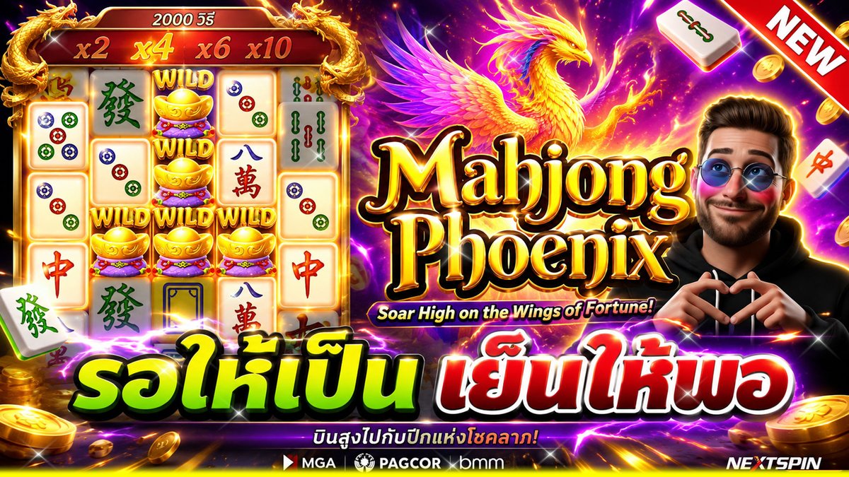 รอให้เป็น เย็นให้พอ แล้วจะเจอของฟรี !!!│Mahjong Phoenix ➤ Nextspin สลับเล่น กดดู 👉 พูดคุยกับพี่บ่าว👉 __________ #ทุนน้อย #Slot #พี่บ่าวทุนน้อย #มาจองฟินิก #เกมมือถือ #เกมออนไลน์ #แตกโหด #Nextspin
