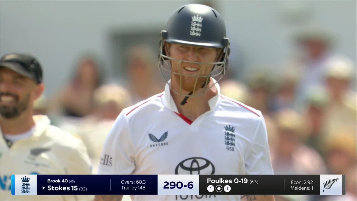 Ben Stokes BOWLED! 💥