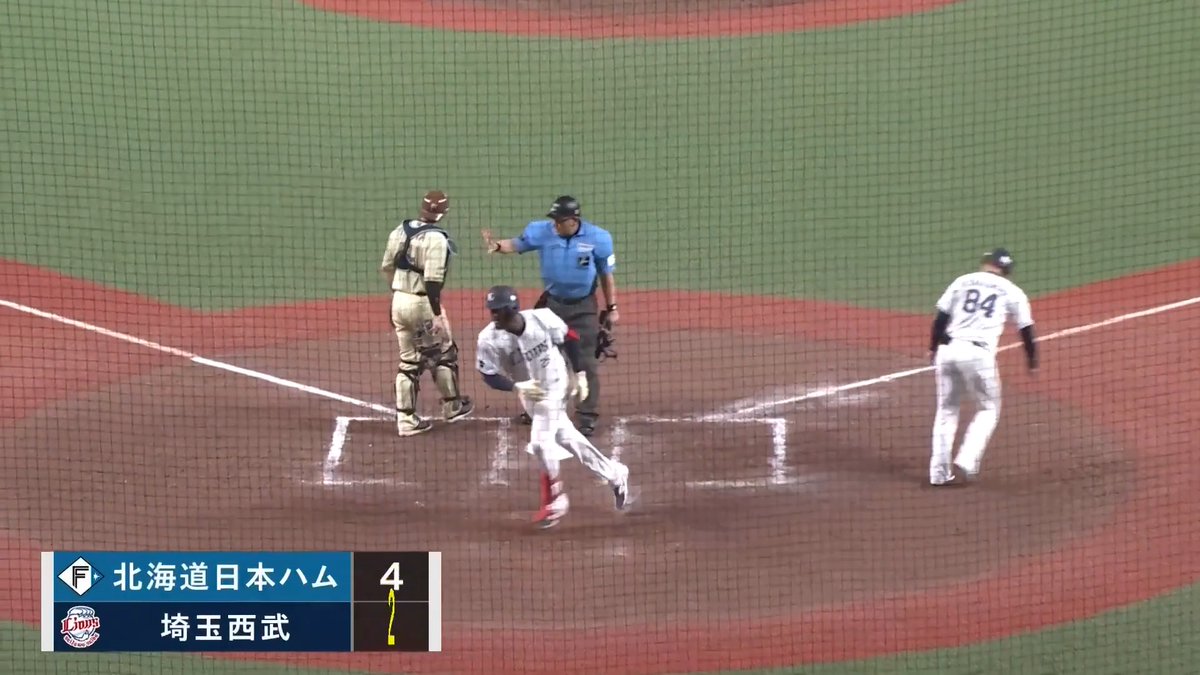 今日も9回裏に一発💪 2試合連続弾🔥 埼玉西武 カナリオ 選手の第8号ソロホームラン🌈 👇スマホ・テレビで試合観戦！