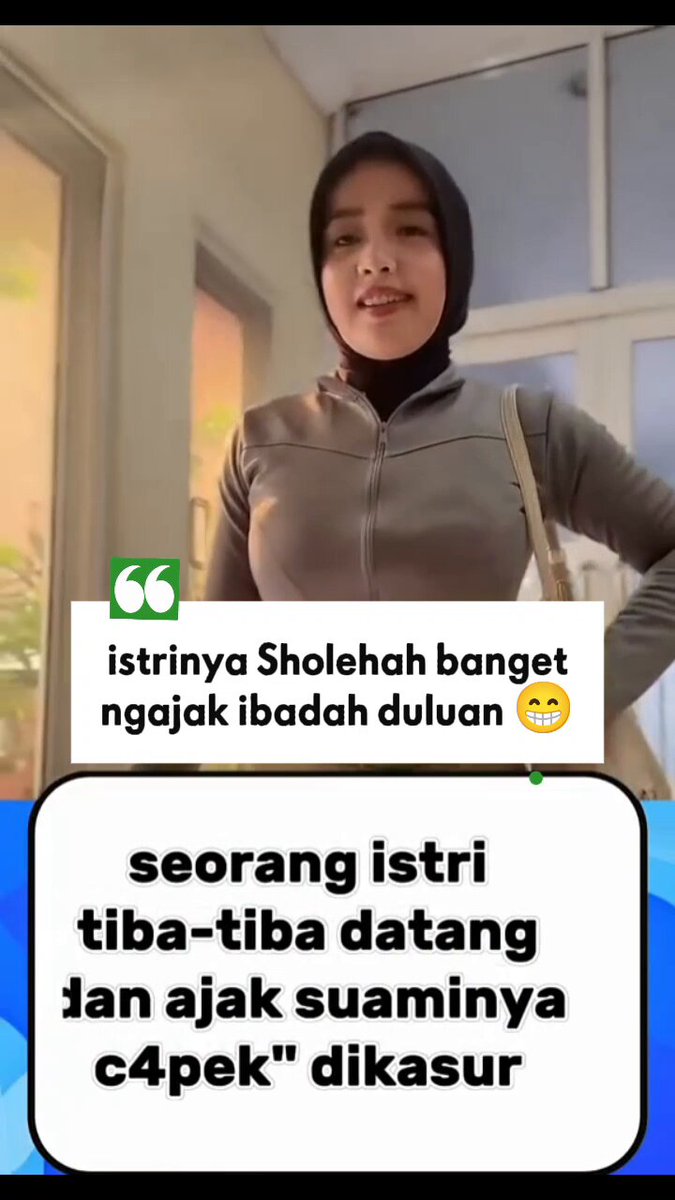Istrinya Sholehah banget,ngajak ibadah duluan 😁. Istrimu gimana?? 🤣 Awas loh ya kalo nanya balik ke aku😤😤😤😤
