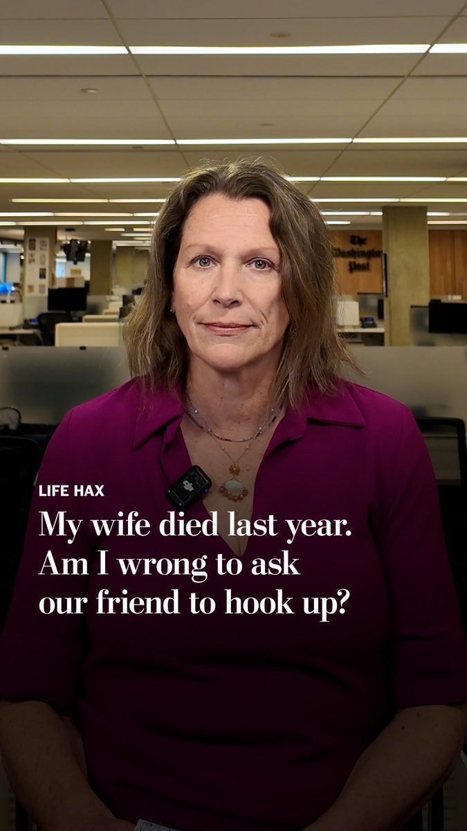 My wife died last year. I asked our friend if she’d be open to a friends-with-benefits situation. She felt insulted and is now avoiding me. Advice columnist Carolyn Hax weighs in.