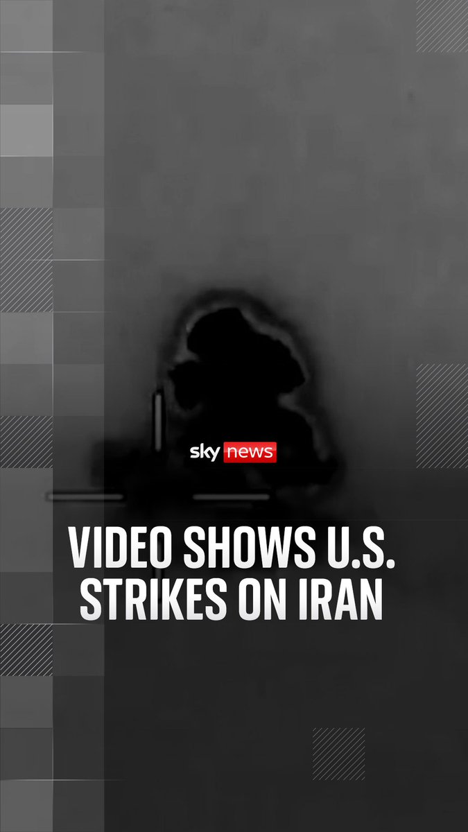The U.S. has released footage showing strikes on Iran - the first since the memorandum of understanding was signed between the two nations. The attacks came after the U.S. accused Iran of launching a drone strike on a ship in the Strait of Hormuz