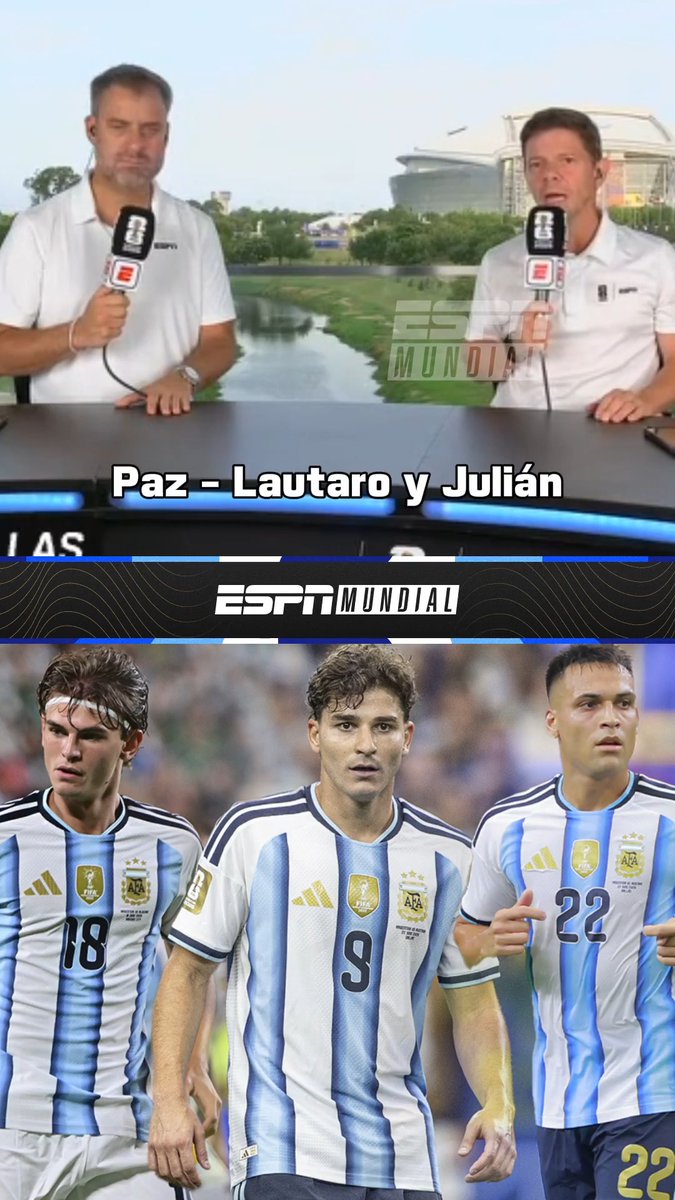 ¿EL ATAQUE QUE SE PERFILA PARA JORDANIA? Atención a los nombres que mencionó Diego Monroig... ⚡ #ESPNMundial 📺 Mirá los mejores partidos de la #FIFAWorldCup por ESPN, en el Plan Premium de #DisneyPlus