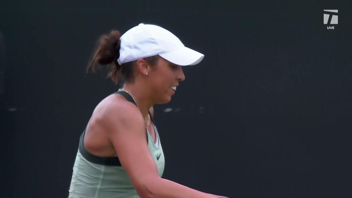 Madison Keys triumphs in Eastbourne for the third time in her career 🙀⚡️ She defeats Tatjana Maria 7-5, 6-4 in the final! A special city for Madi 💚 #LexusEastbourneOpen