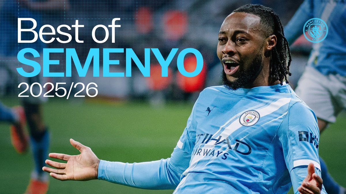 The best moments in City blue from Antoine Semenyo last season! 🩵⚽️