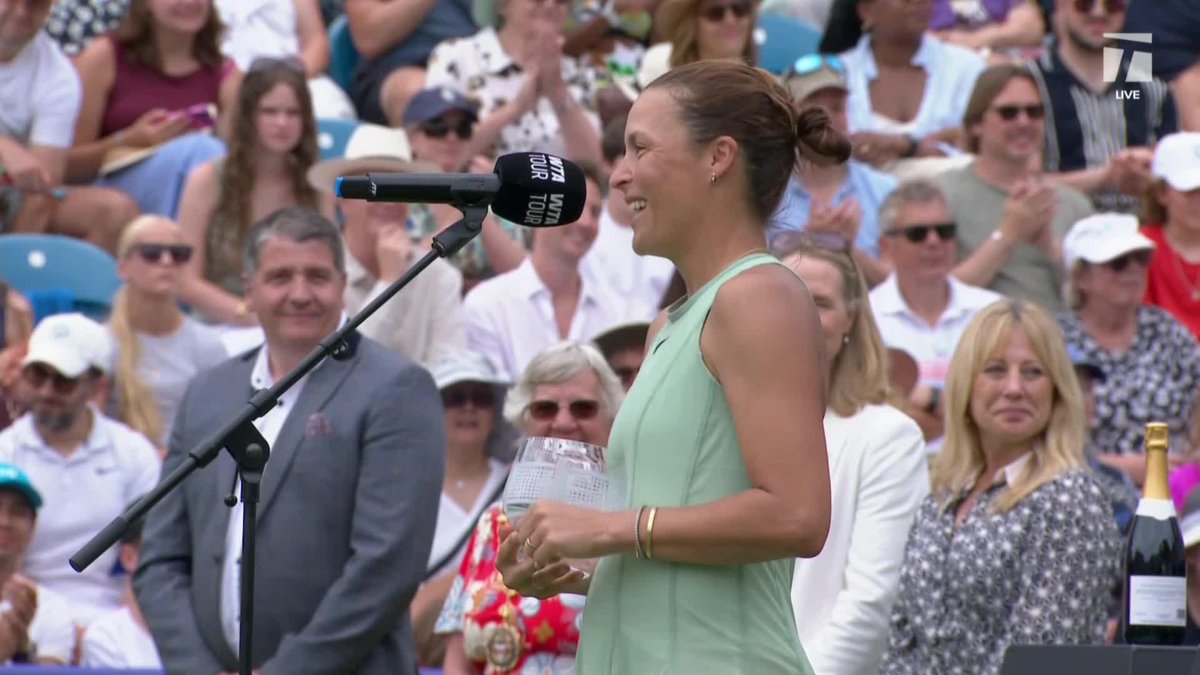 The love between Tatjana Maria and her family 🥹❤️ Anyone have tissues? 🤧 #LexusEastbourneOpen