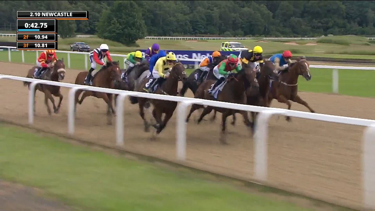 Impressive! Paborus has been off for 364 days but he announced himself as a horse to note to win the JenningsBet Chipchase Stakes for Ed Bethell and Callum Rodriguez.