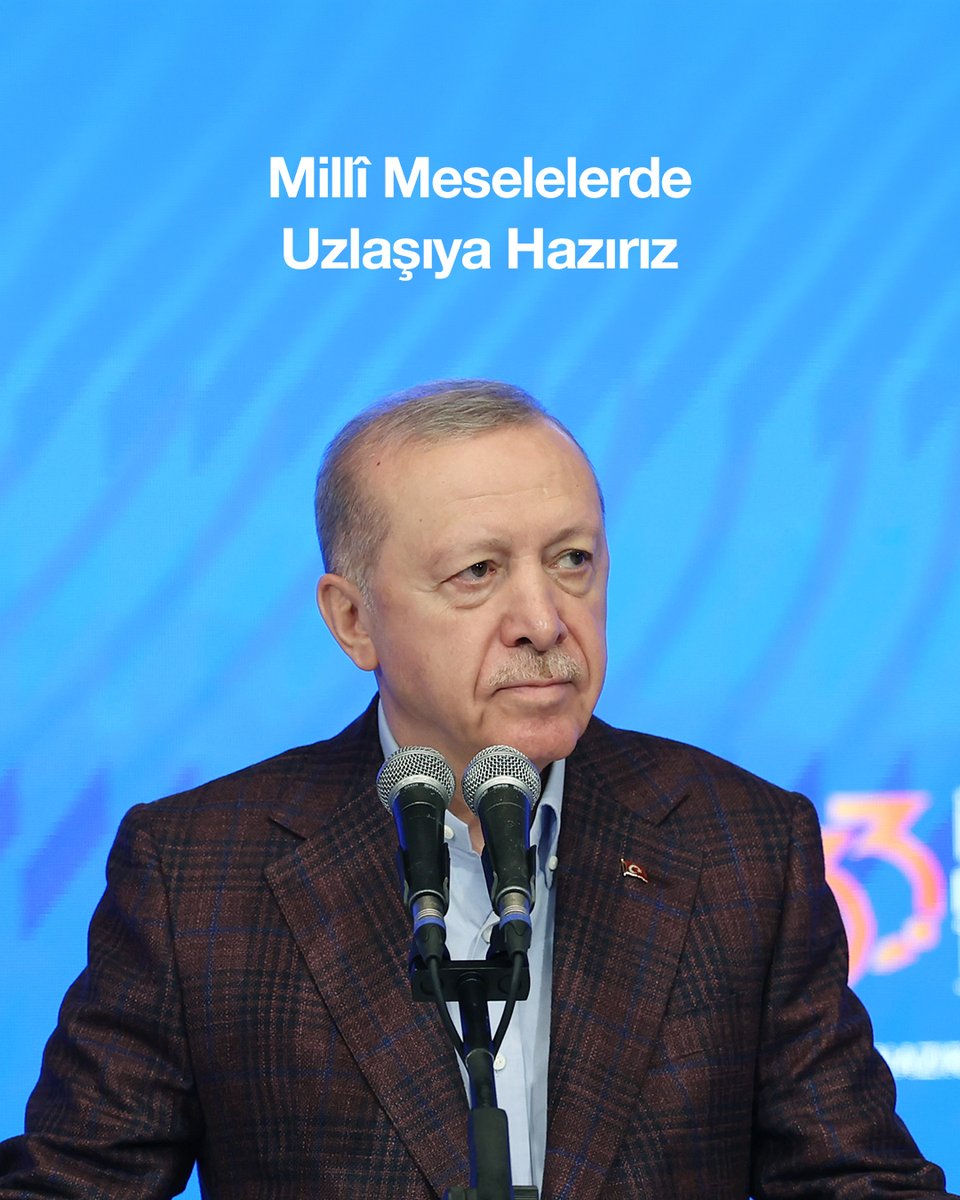 AK Parti ve Cumhur İttifakı olarak başta Terörsüz Türkiye sürecimiz olmak üzere dış politika, güvenlik, hak ve özgürlüklerin ilerletilmesi gibi millî meselelerde uzlaşıya, ortak noktalarımızı büyütmeye hazırız. #ÇeyrekAsırlıkDestan