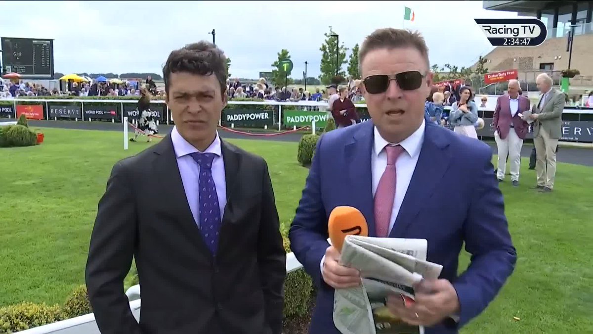 Ballinea Star provided Robson aguiar with a first stakes success and the trainer caught up with kevinoryan afterwards ⬇️