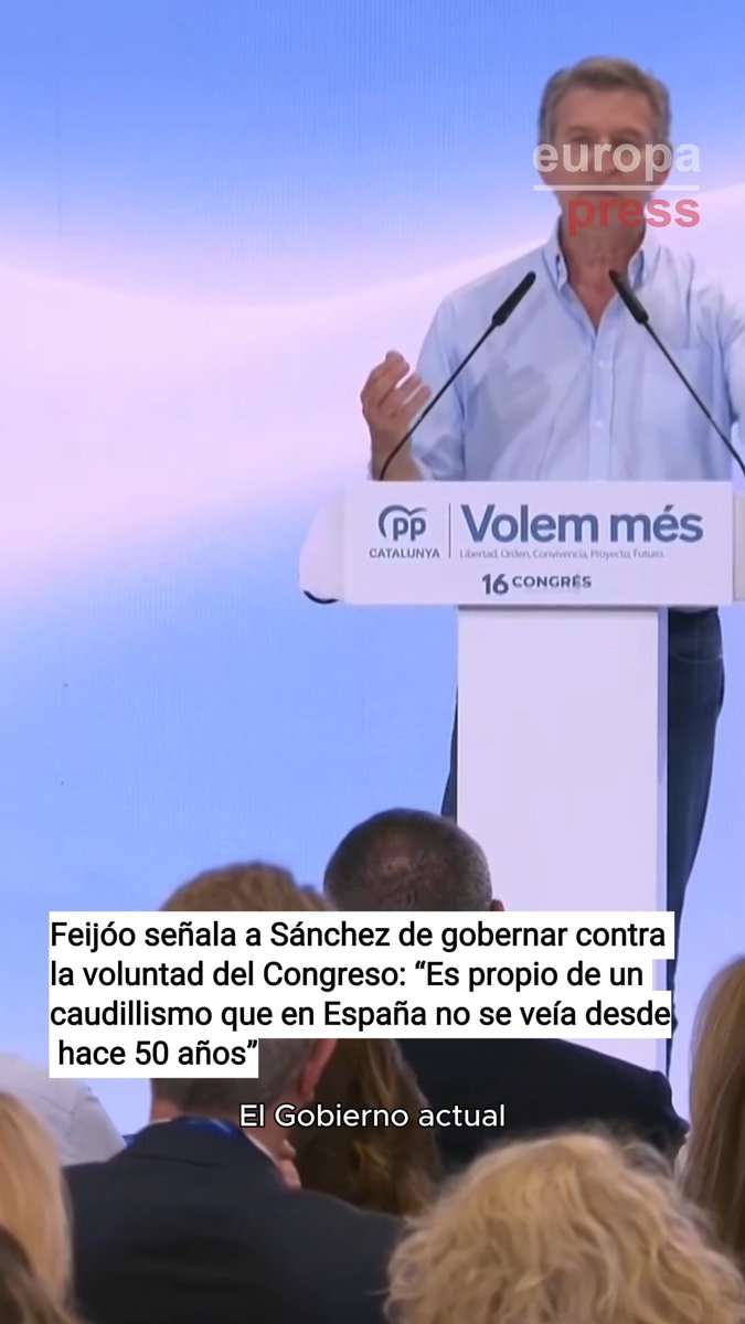 Feijóo señala a Sánchez de gobernar contra la voluntad del Congreso: “Es propio de un caudillismo que en España no se veía desde hace 50 años”