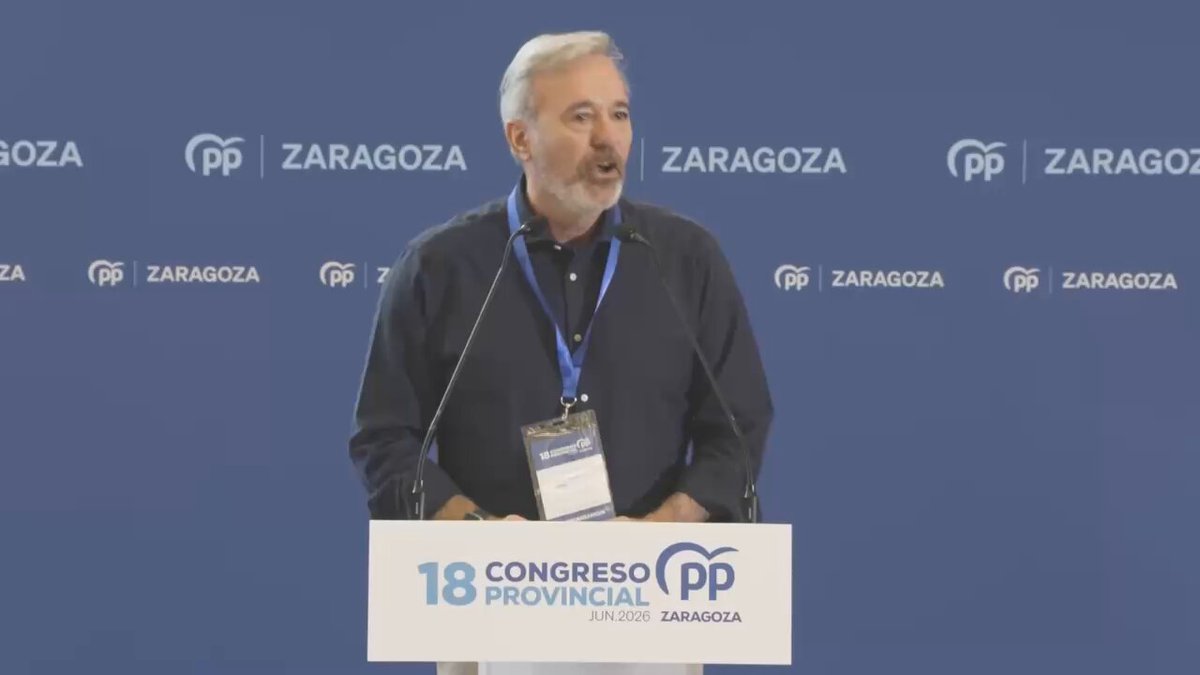 Hoy, en Ferraz, el PSOE Aragón está gritando “yo, con la corrupción”. Y mientras, desde el PP de Aragón estamos gritando “yo, con Aragón”. Esa es la gran diferencia. 📍18º Congreso Provincial PP Zaragoza.