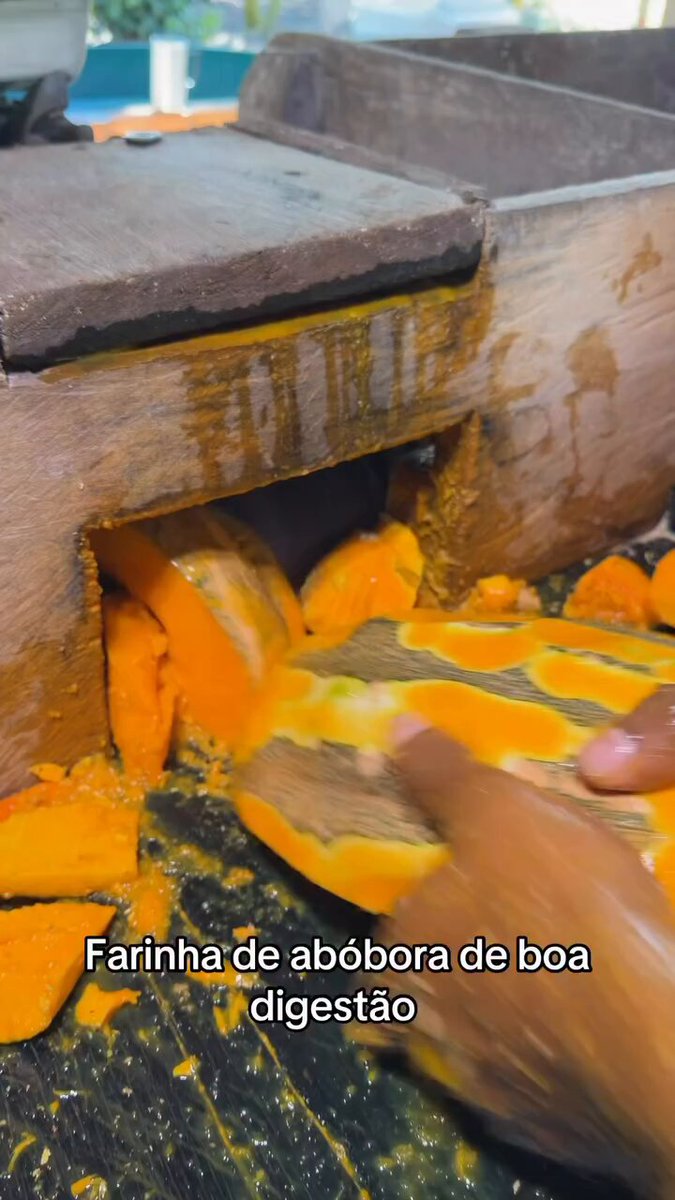 eu PRECISO provar essa farinha de abóbora que inventaram no Pará.