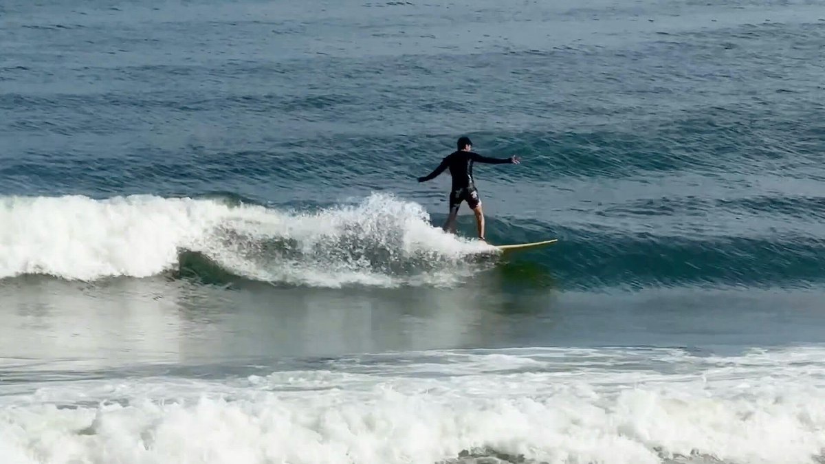 🇵🇸 Gaza's surfers seek solace in sea Gaza surfers carry their boards past tents and destroyed buildings on their way to the beach in Gaza City, where they keep surfing despite the risk of Israeli attacks.